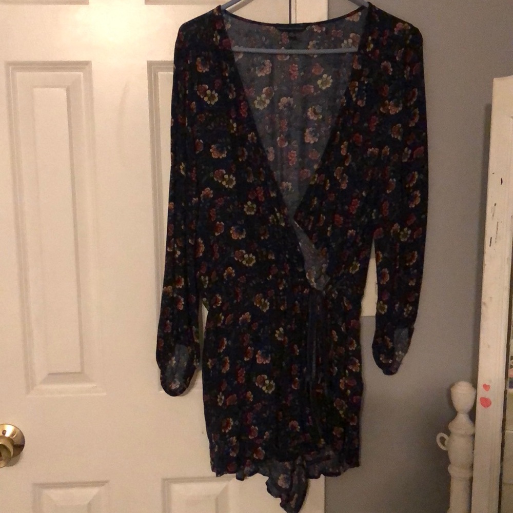 Floral romper.
